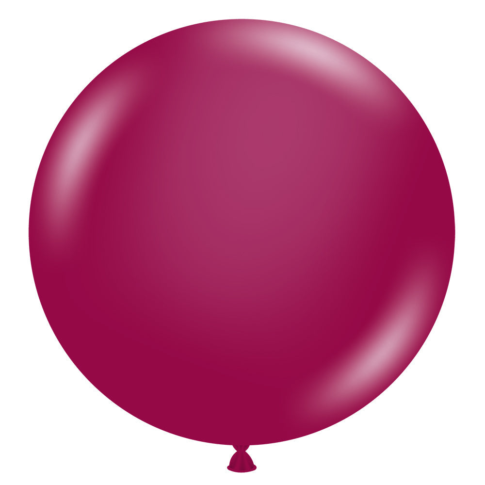 24 inch TUFTEX CRYSTAL BURGUNDY