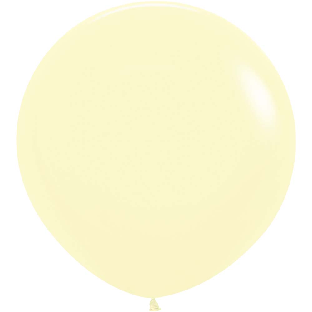 24 inch SEMPERTEX PASTEL MATTE YELLOW