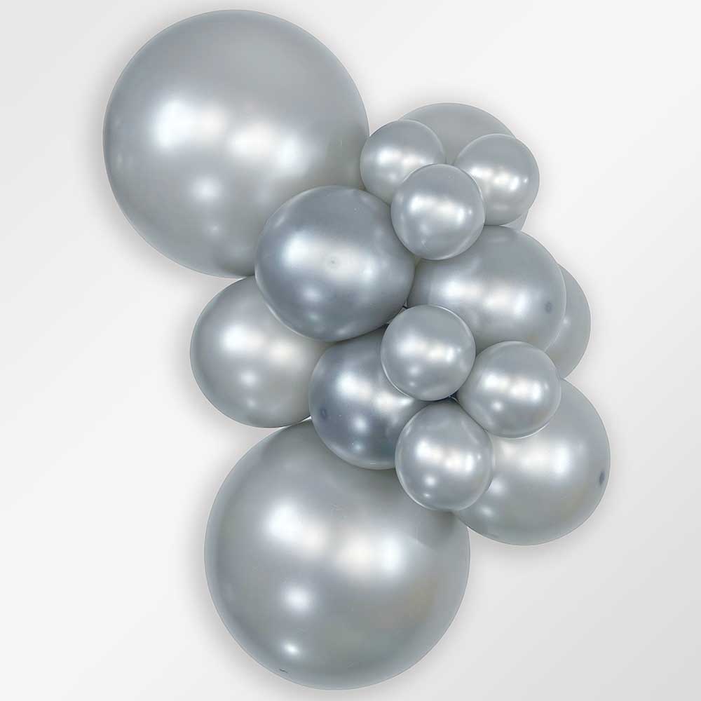 24 inch SEMPERTEX METALLIC SILVER