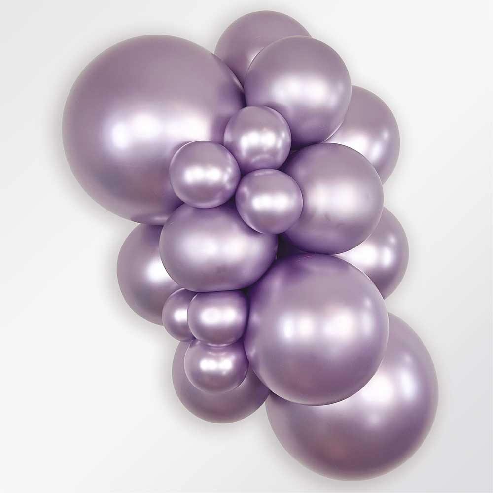 24 inch SEMPERTEX SILK LIGHT AMETHYST PURPLE