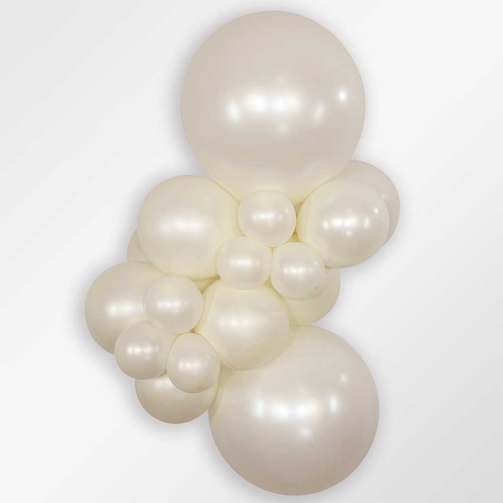 24 inch SEMPERTEX SILK OYSTER WHITE
