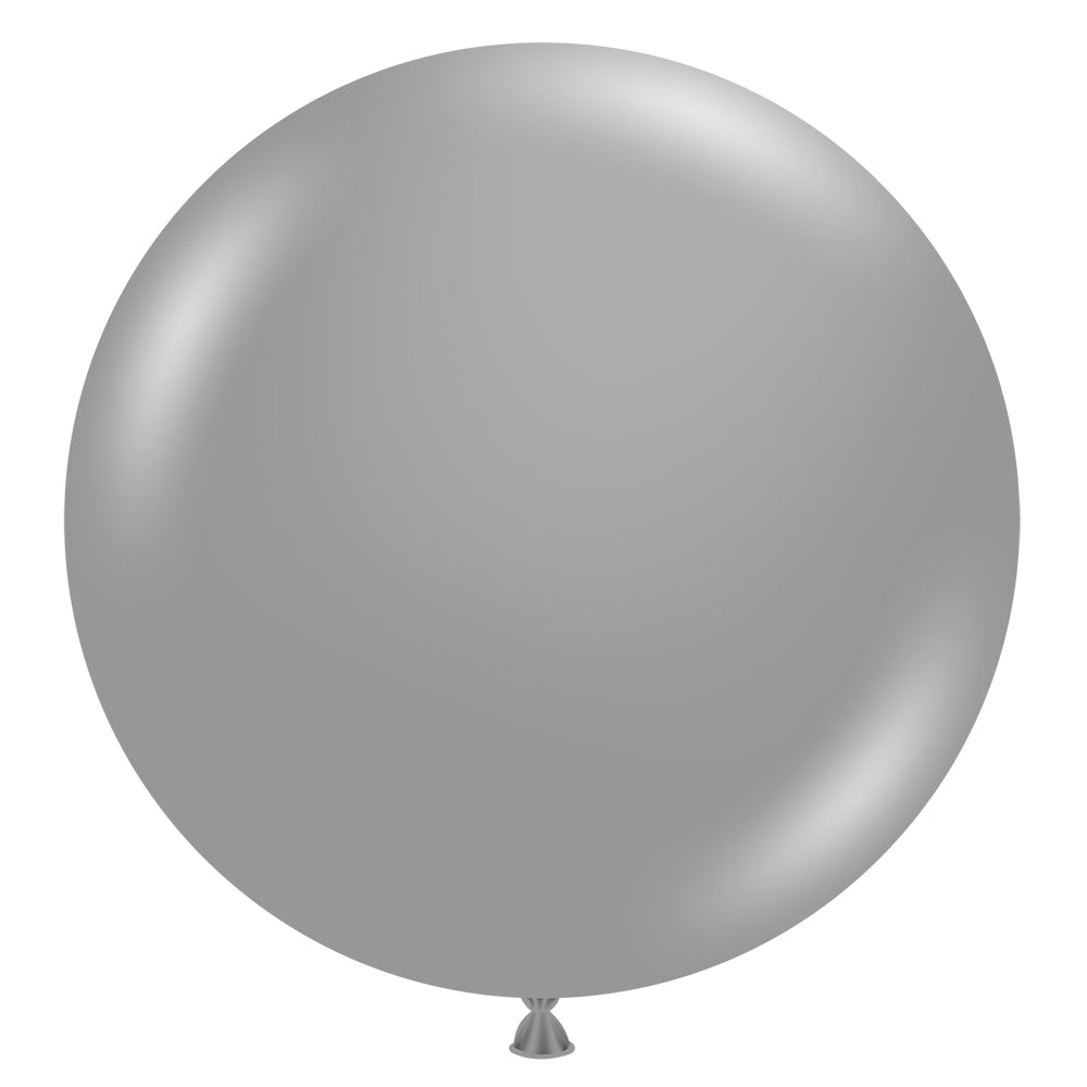 24 inch TUFTEX METALLIC SILVER